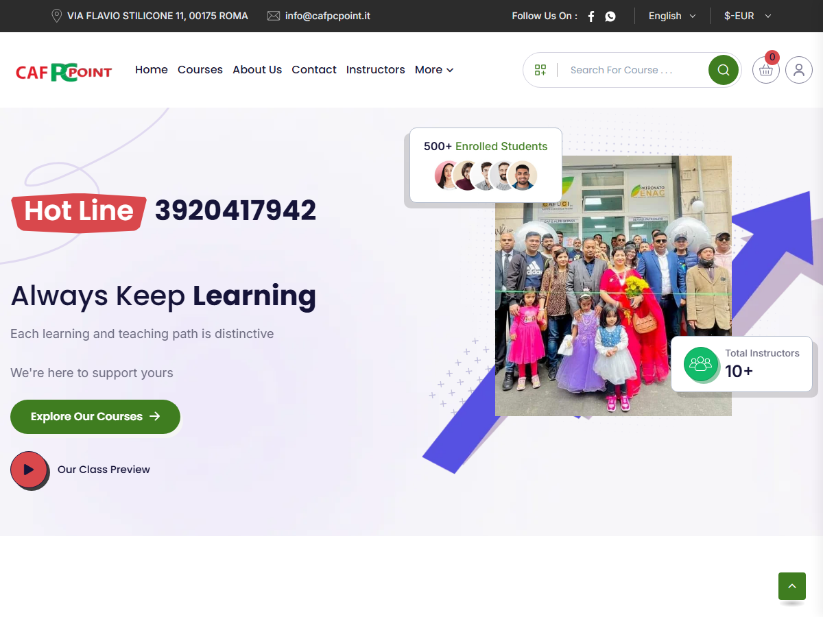 Corsi LMS learning platform