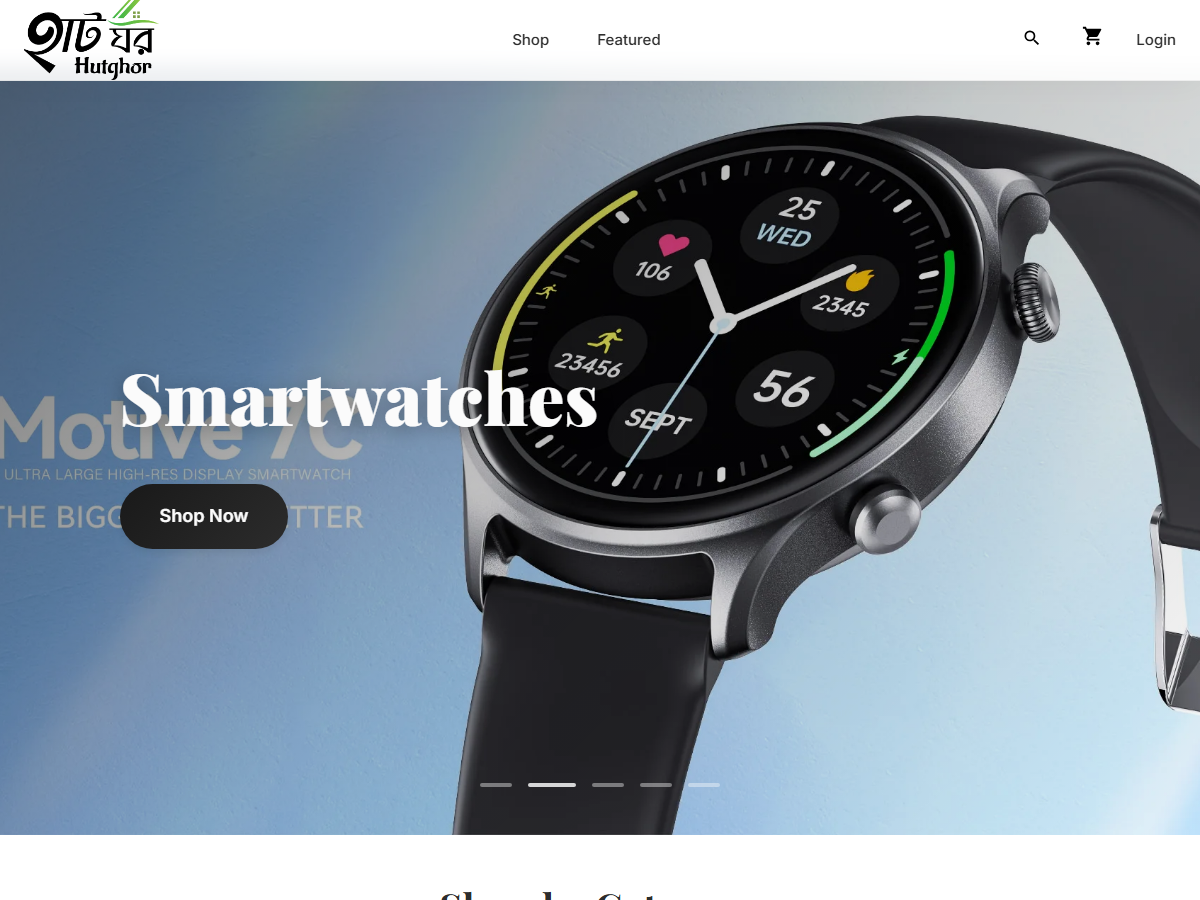 HutGhor e-commerce store